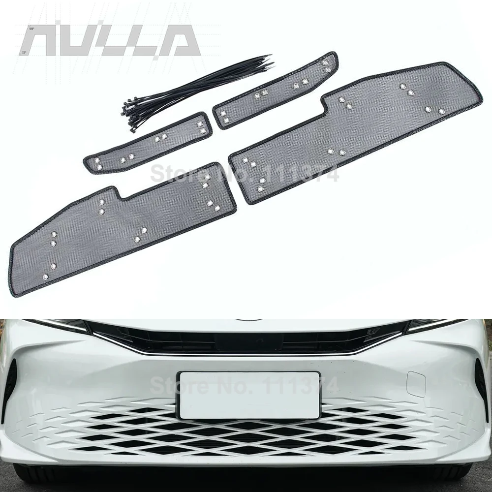 

For Toyota Camry 2024-2025 Insect Screening Mesh Front Grille Insert Net Anti-mosquito Dust Accessories