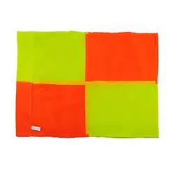 Bandiera dell'arbitro di calcio per la fiera gioca con la partita sportiva calcio Rugby Hockey Training Linesman Flags