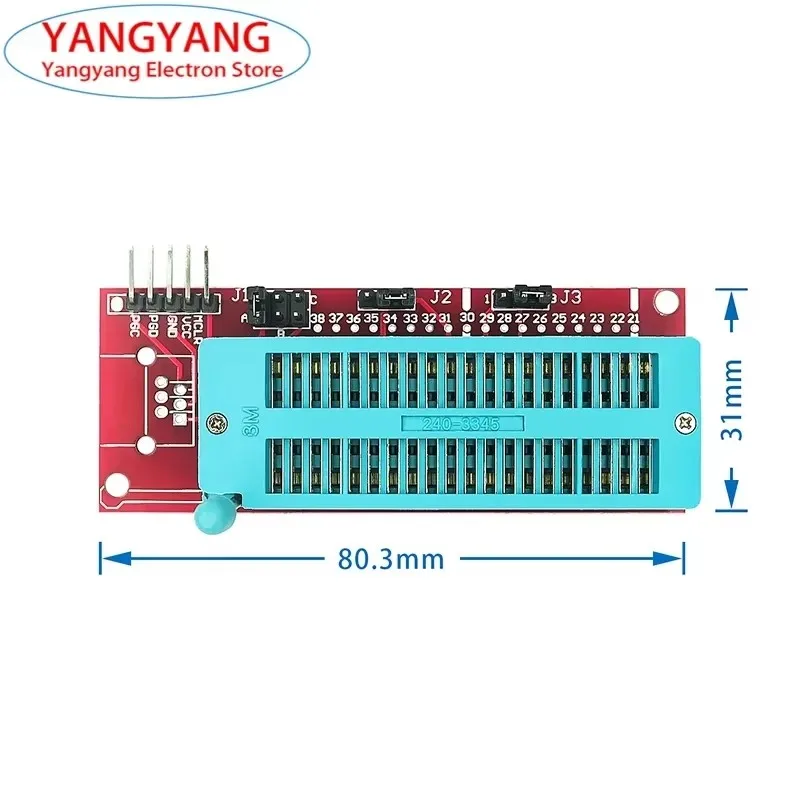 New PIC ICD2 PICKit 2 PICKIT 3 PICKIT 3.5 Programming Adapter Board PICKIT2 PICKIT3 PICKIT3.5 Universal Programmer Seat Module