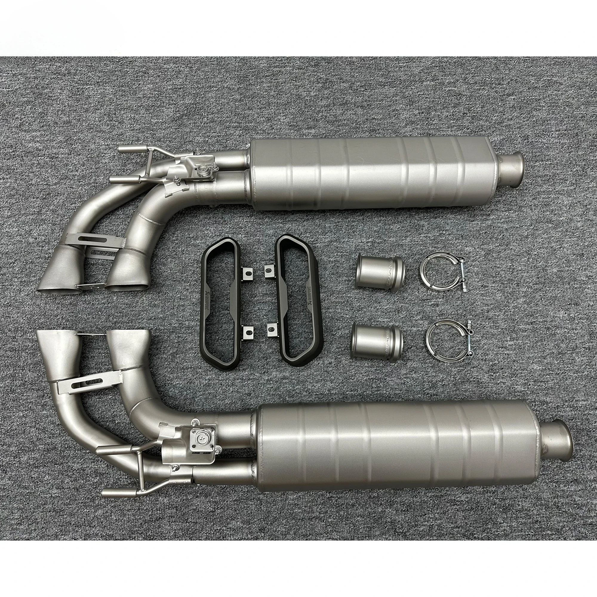 AK Style 304 Stainless Steel Exhaust for Mercedes Benz G-Class W464 AMG G63 G500 2018-2023 Exhaust Pipe