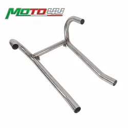 Cafe Racer For BMW R75 R80 R90 R100 38mm Stainless Steel Front exhaust header Set Motorcycle Muffler Pipe Collector Manifold