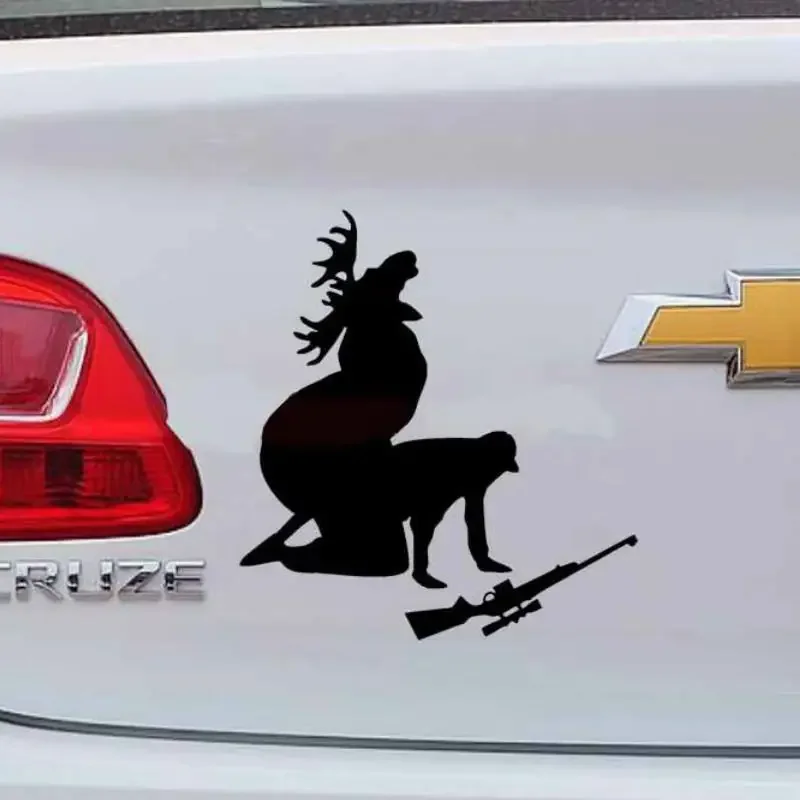 How Ya Like My Meat Now Funny JDM Moose Hunting Hunter Car Stickers