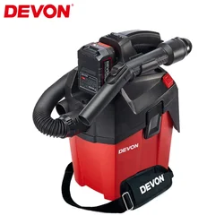 Devon Vacuum Cleaner Brushless 4713 20v 12KPa 1.4Cubic Meter/min 2 Speed Adjuatable for Cleaning Car Gardon and ConstructionSite