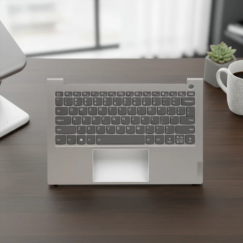 

US English Mineral Gray Keyboard Upper Case Palmrest Shell Cover For Lenovo ThinkBook 13s G3 ACN ThinkBook 13s G2 ARE 5CB1B02544