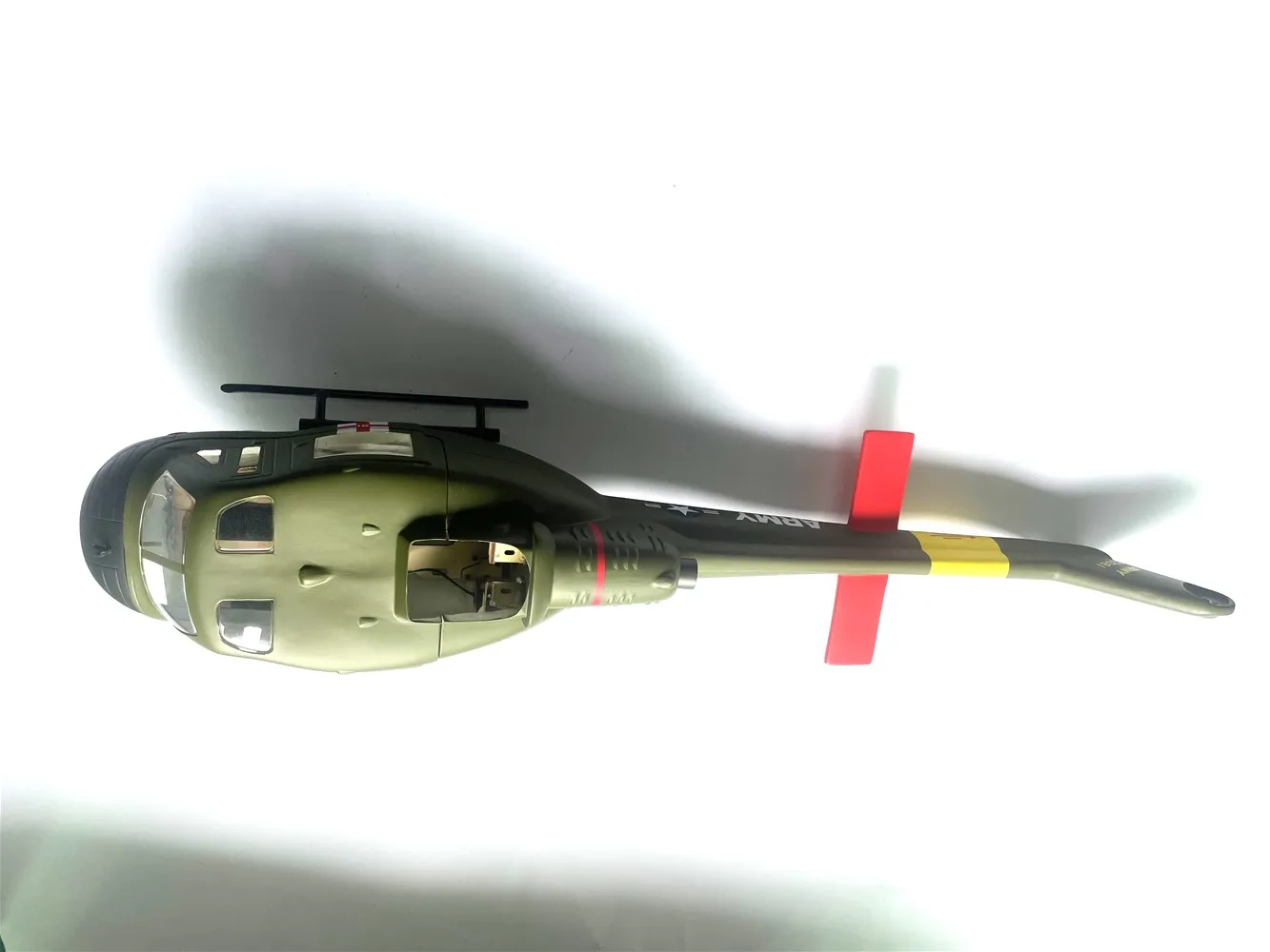 

FLY WING UH1 RC Helicopter Canopy Body Shell Spare Parts FLYWING Accessories FS69