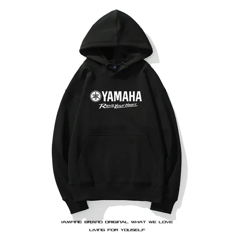 Yamaha outono inverno ciclismo hoodie na moda moletom com capuz das mulheres dos homens yamaha motocicleta pesada entusiasta jaqueta roupas