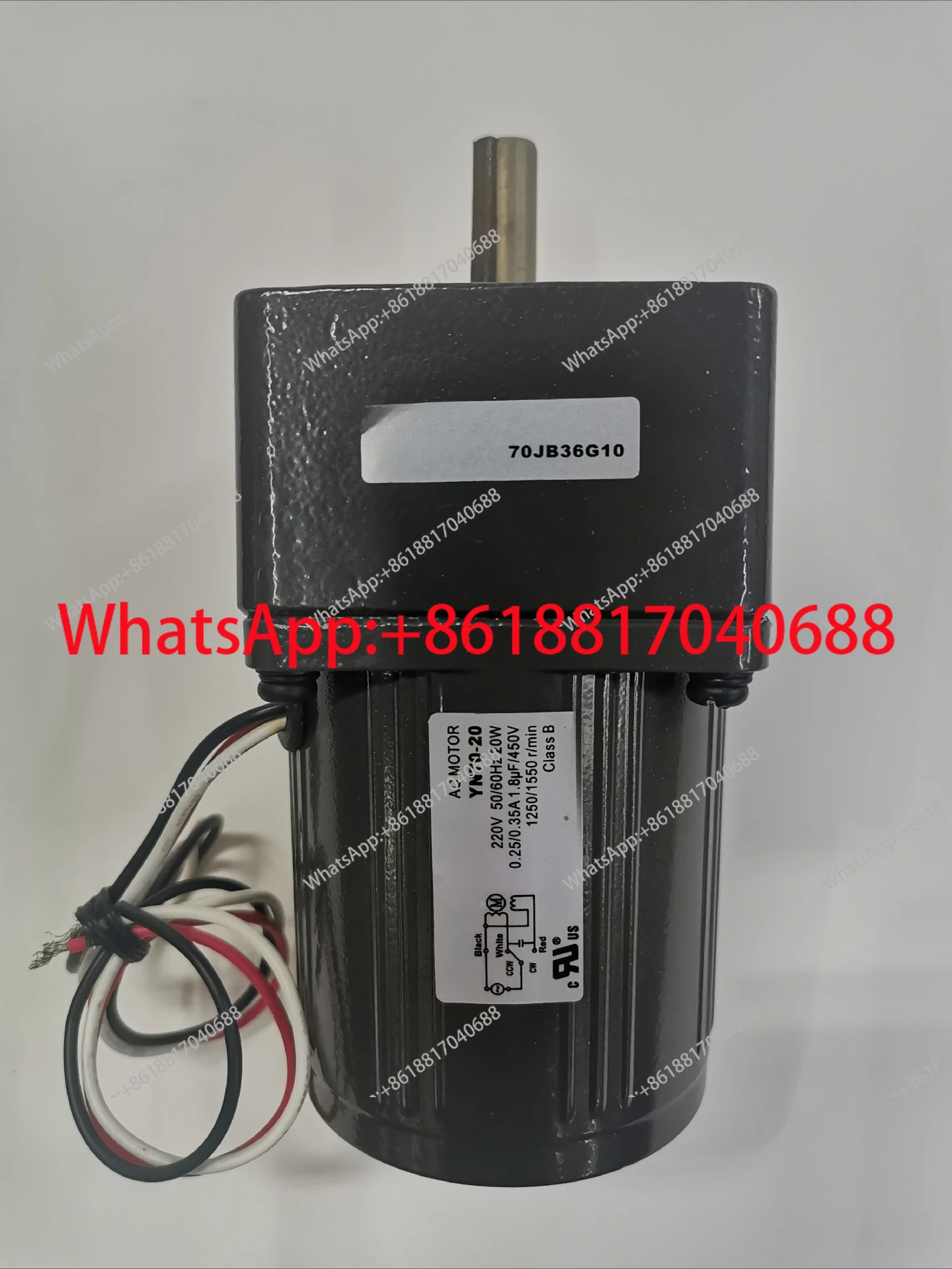 

Электродвигатель переменного тока YN70-20/70JB36G1032 с низким уровнем шума