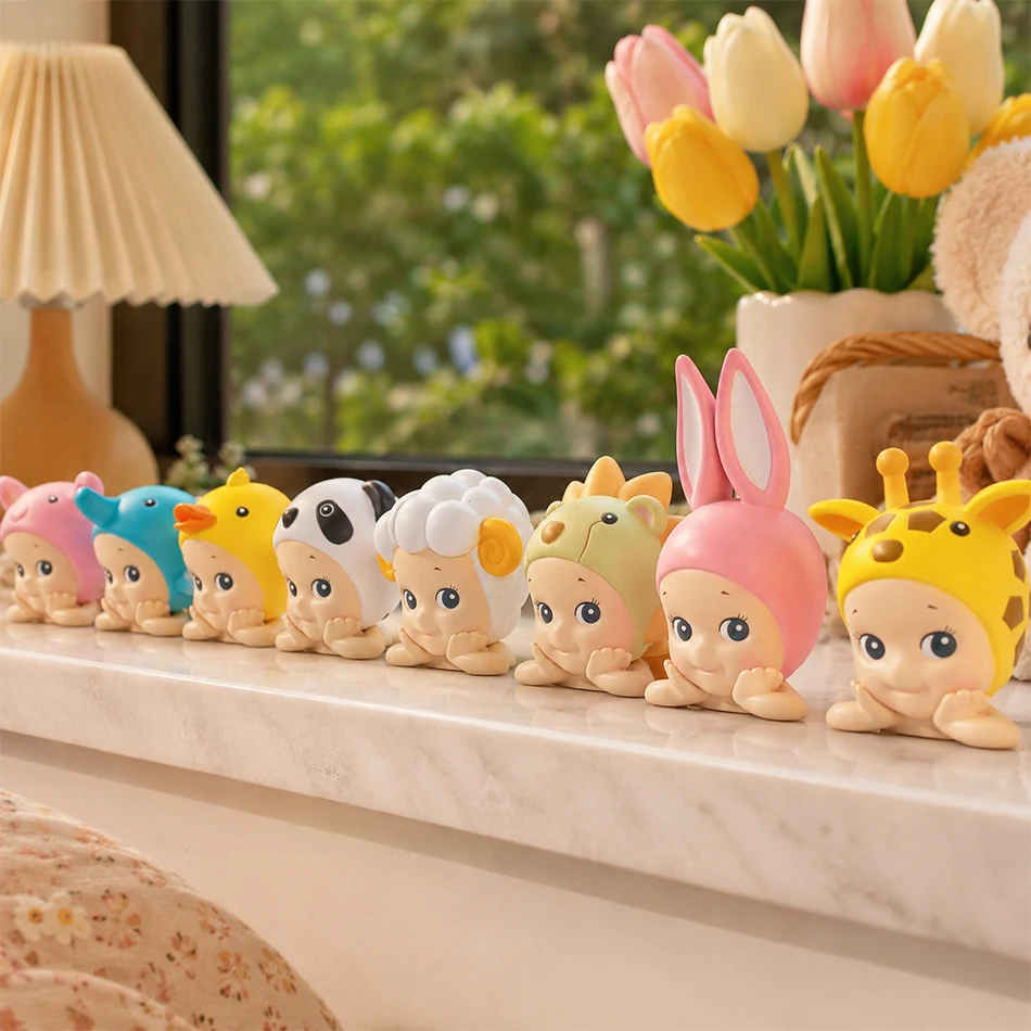 2026 Cute Dog Series Mini Figures, Kawaii Animal Head PVC Figurines, Blind Box Collectible Toys view 5
