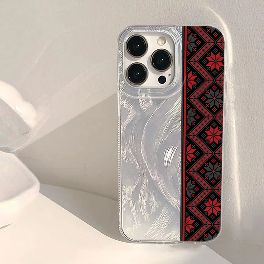 

Fashion Vintage Texture Pattern Phone Case For iPhone16/15/14/13/12/11/ProMax/Pro/Plus Fashion Friend Gift Aesthetic Phone Case