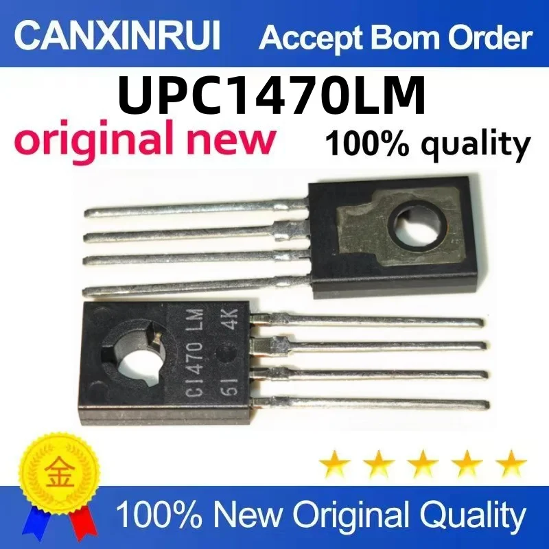 (10-300piezas)The new original UPC1470LM C1470LM TO-126-4 off-the-shelf chip IC starts with a start