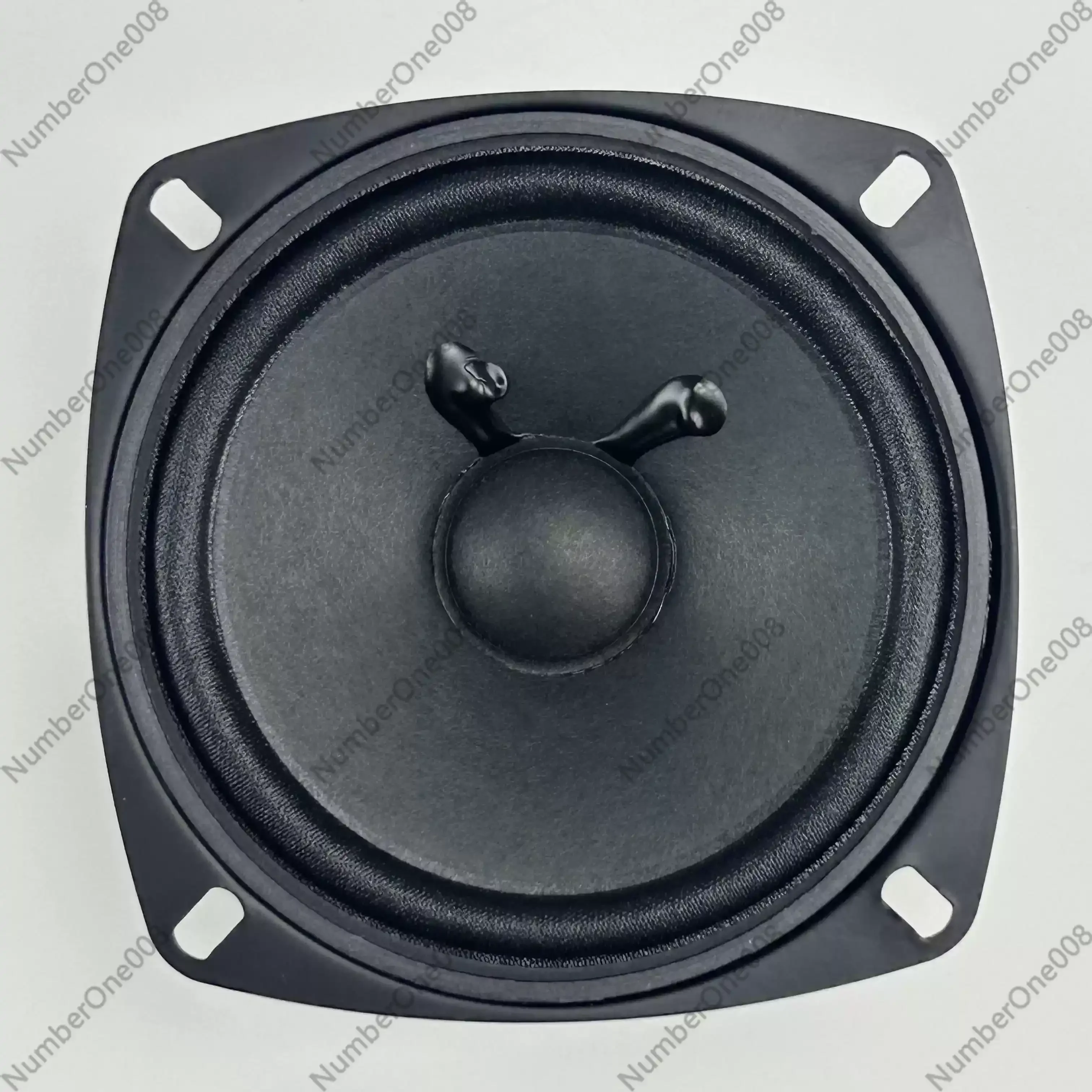 4 Inch Full Range Speaker Cloth Edge Paper Cone Mid High Woofer Unit 15W 8 Ohm