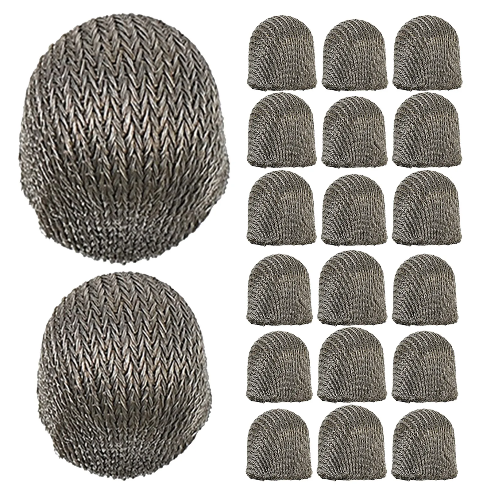 24Pcs Fiber Mesh Stylus Pen Replacement Tips Capacitive Fine Tip High Sensitivity for Tablet Laptop Drawing Note Taking