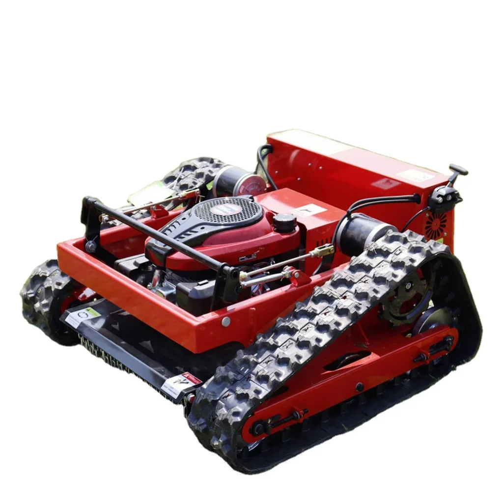 Self Propelled Electric Start Powerful Gasoline Remote Control Robotic Lawn Mower