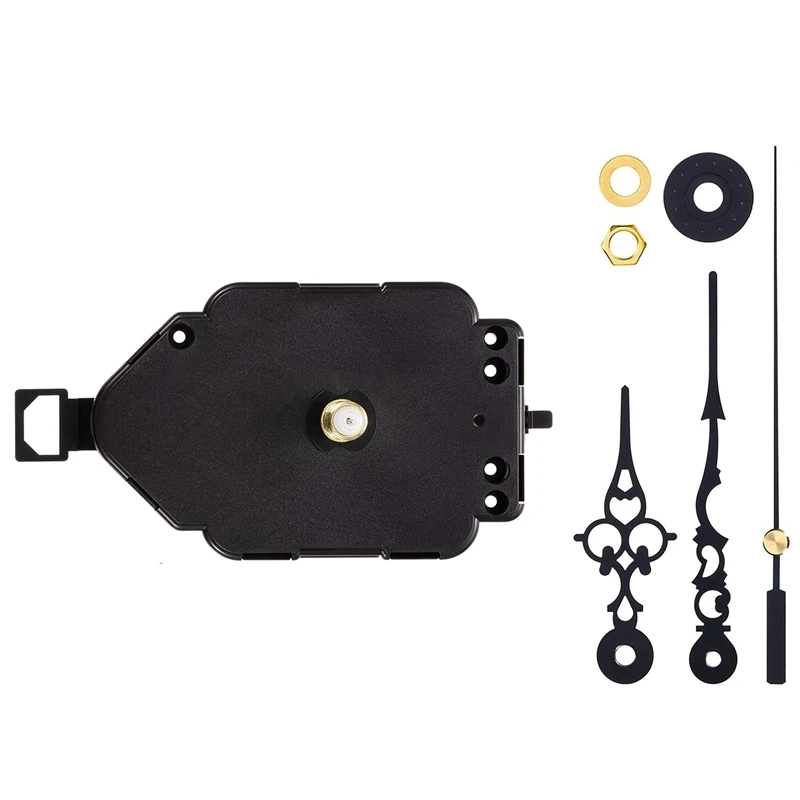 

2 Pcs 23Mm Quartz Pendulum Clock Movement Mechanism With Clock Hands Kits For DIY Clock Repair Parts Accessories