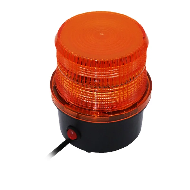 Sound and Light Integrated Forklift Warning Light Magnet Flashing Led Warning Light Safety Signal Top Light Engineering12v-24v