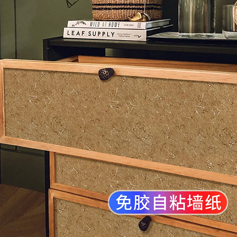 American Self Adhesive Wallpaper Sticker for Cupboard Door Furniture Wardrobe Shoe Cabinet Refurbishing Kitchen Renovation Ugly