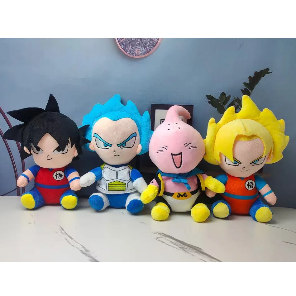 

20cm Dragon Ball Plush Toy for Children Piccolo Goku Super Saiyan Vegeta High Quality Christmas Gift