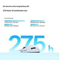 New Rapoo VT0Air MAX Wireless Gaming Mouse 2Mode 2.4G Paw3950 Ultimate 39g Dual 8K Nordic52845 long Battery Custome FPS Mice