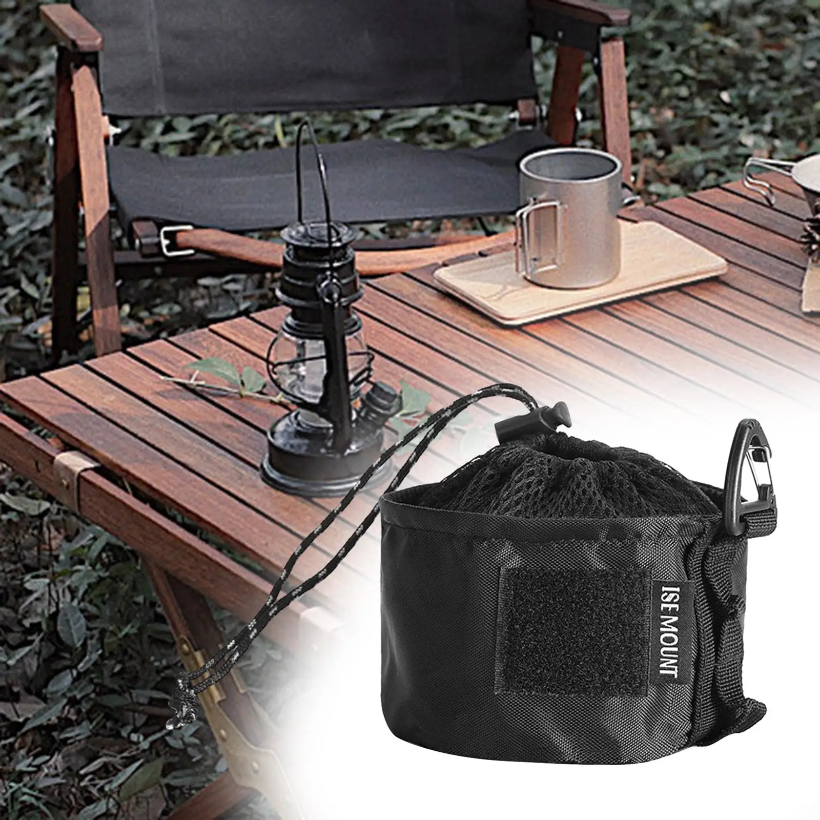 Gas Canister Cover Durable Fuel Canister Cover for Hiking Traveling Barbecue