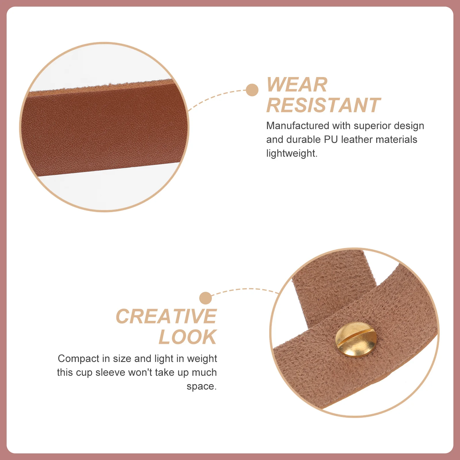 

Многоразовый регулируемый держатель для кофе и напитков с защитой от ожогов, портативный чехол-переноска для кружки