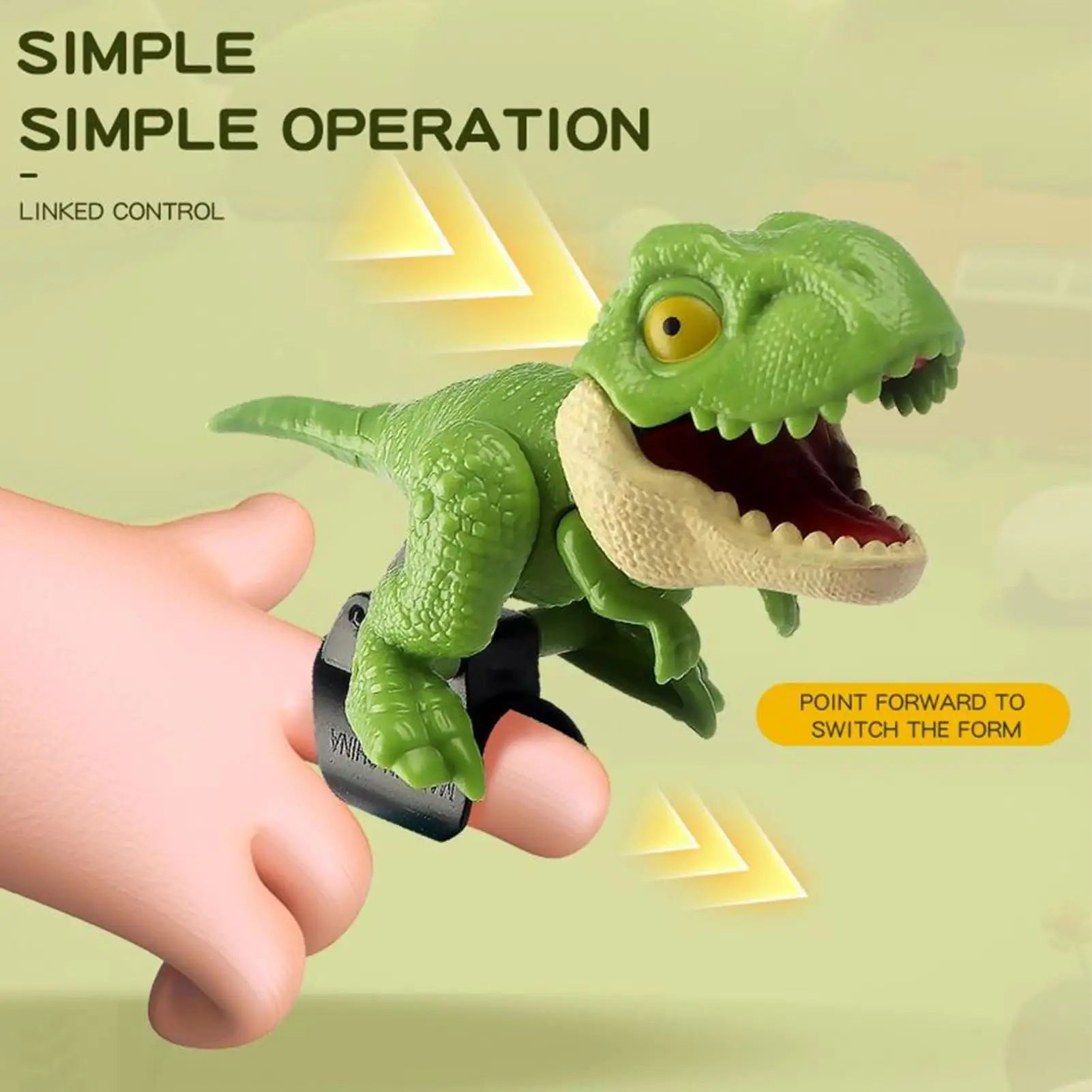 Kinder Dinosaurier Fingerpuppen Spielzeug Fingerpuppen Cartoon Tier Dinosaurier Handpuppe Tier Finger Dinosaurier Spiel Spielzeug
