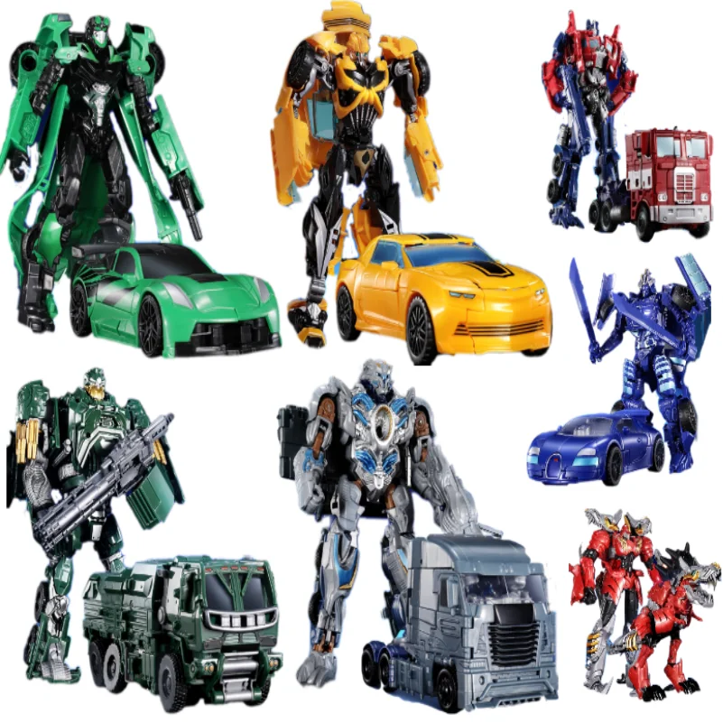 New Transformation Robot Transforming Car Dinosaur Deformation Kids Toys Action Figures Model Children Birthday Gifts For Boys