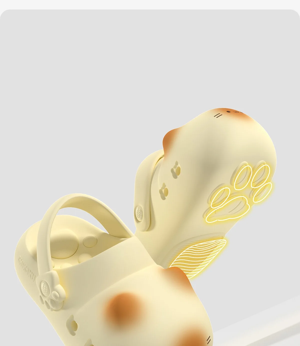 Neue 3D Katzenpfoten-Slipper für Damen, Sommer-Mules, Clogs, wasserdichte EVA-Hausschuhe, Innen- und Gartenschuhe, Unisex-Kätzchen-Slipper – Detail 26