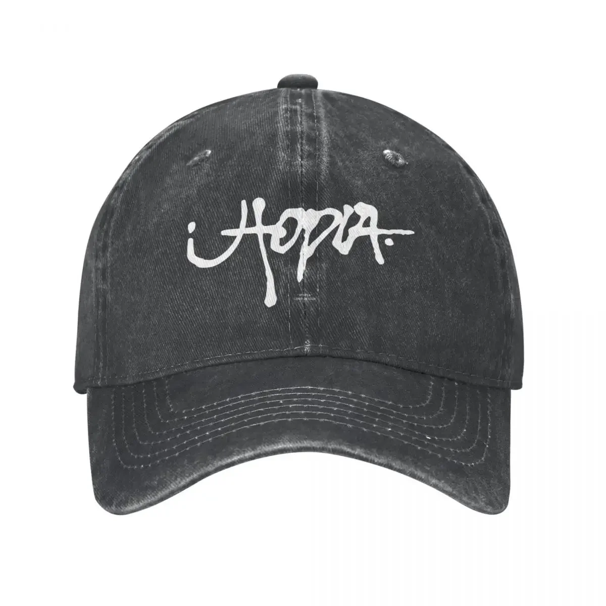 Rapper Utopia Washed Baseball Cap Pop Logo y2k Funny Trucker Hat Summer Couple Women Hiking Fishing Custom Logo Baseball Caps