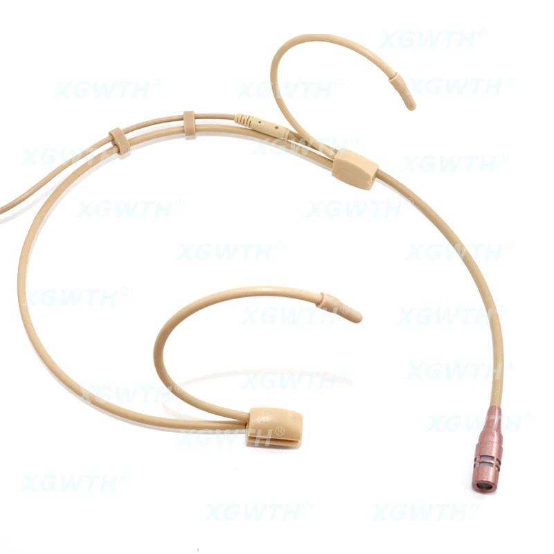 Headset Microphone Hypercardioid Condenser Head Wearing Headworn Mic for Shure Wireless Bodypack Transmitter System Mini XLR TA4