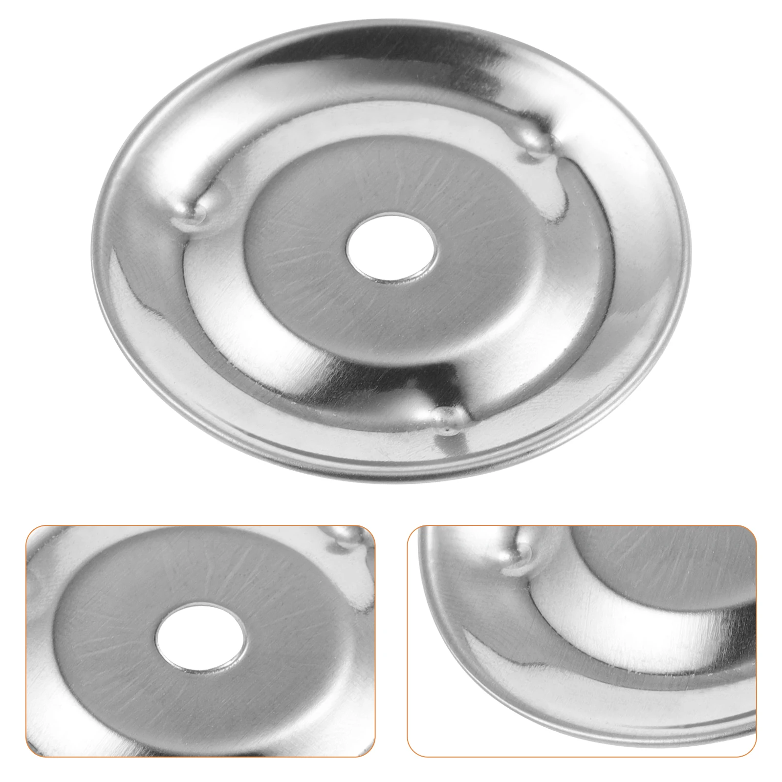 

50 Pcs Tambourine Ringtone Cymbal Bell Silver Stainless Steel Replacement Accessories