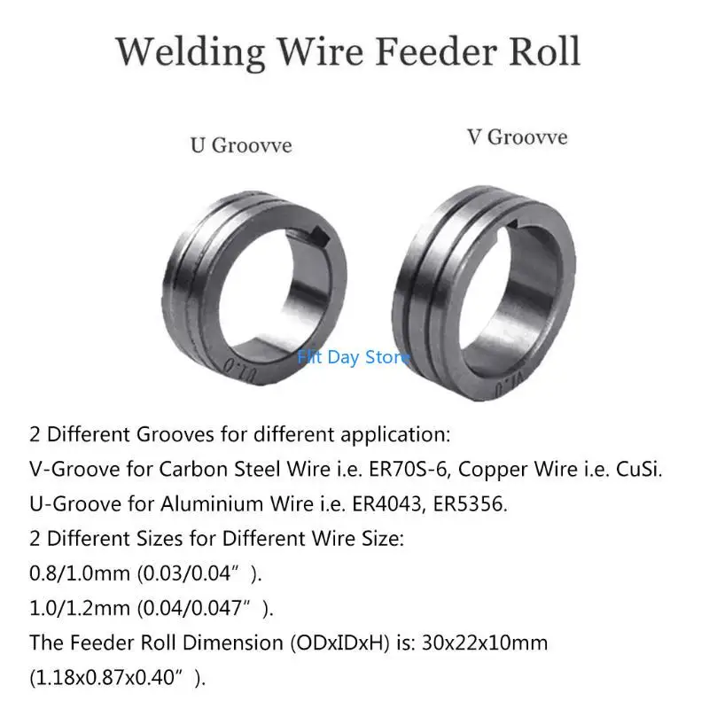F92C Souder Wire Office Guide Wheel, Rouleau rainure d'usinage précis à haute résistance