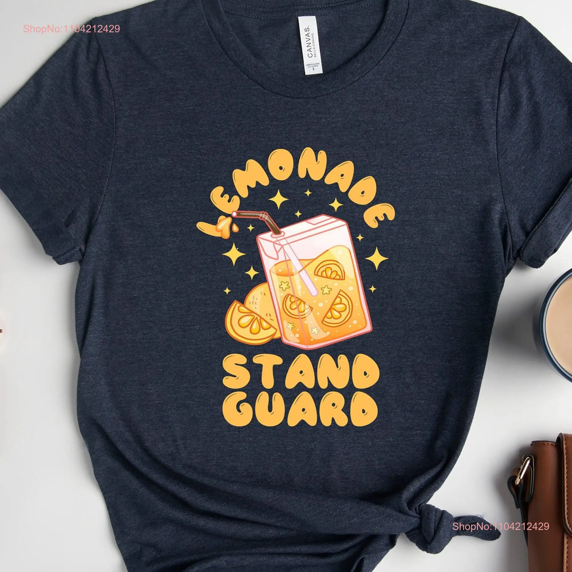 Lemonade T Shirt Summer Lemon Botanical Squeeze Cute FruiT Stand Guard long or short sleeves