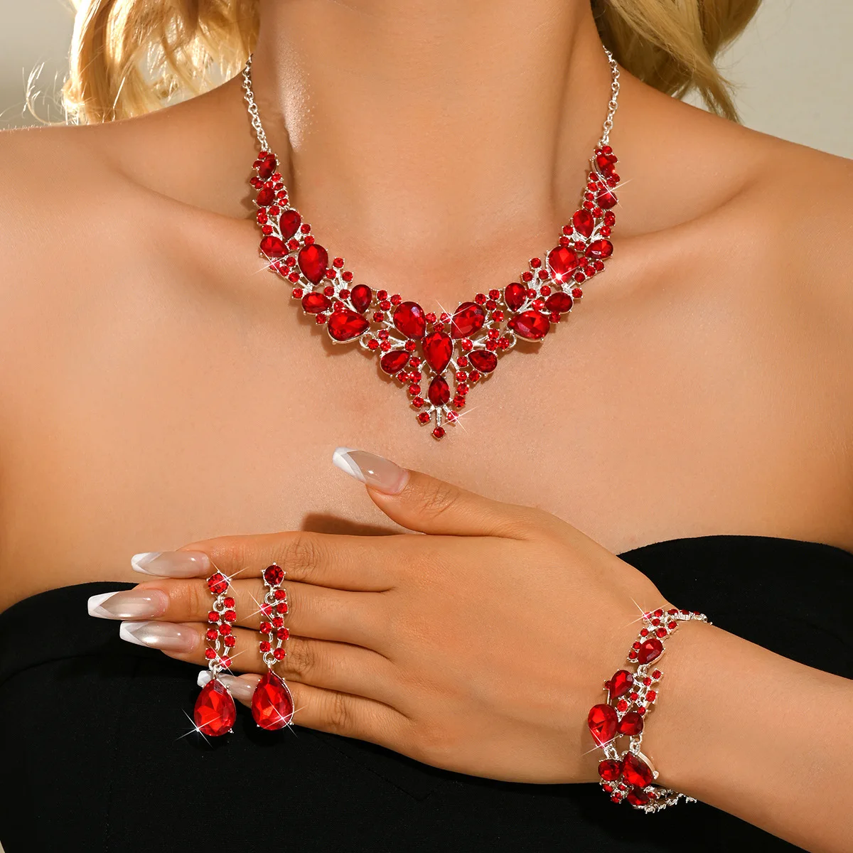 Formal Wear Jewelry For Women - Mode 3-delige set van sieraden van