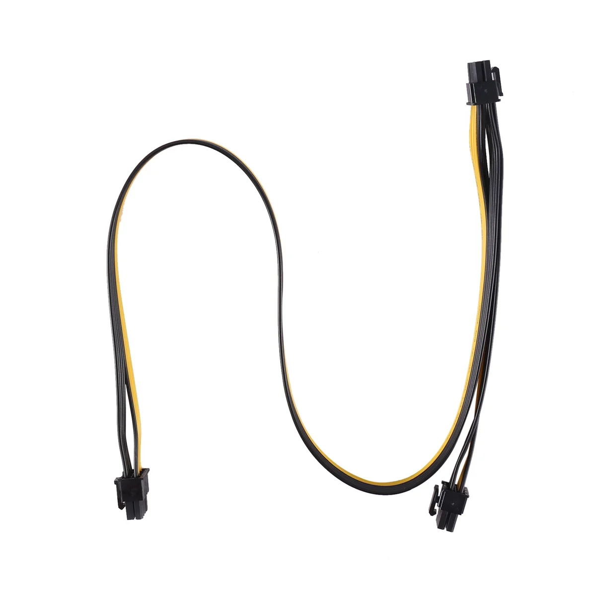 كبل طاقة سريع Pci-e 8 دبوس من الذكور إلى المزدوجة 8 دبوس (6 + 2) pci ، لمزود طاقة وحدات evga ، 60 + 20