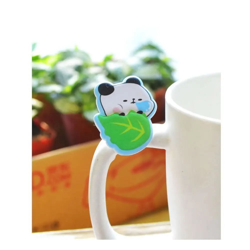 Gift Box Panda Sticker Waterproof Kawaii Panda Bubble Sticker Cute Children's D PVC Bubble Sticker