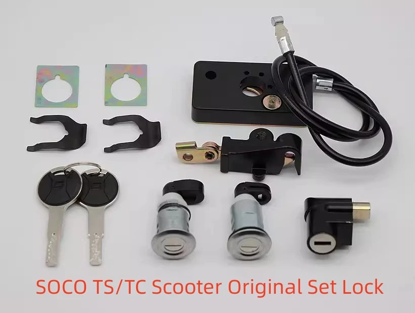 

Suitable for Super SOCO ScooterTC TS Original Accessories A Complete Set of Locks, Special Switches Faucets and Cushion Locks