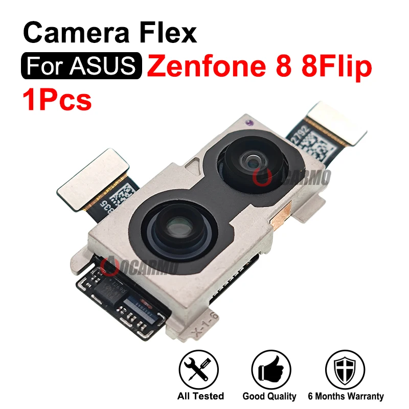 Rear Camera For Asus Zenfone 8 / 8Flip Back Cameras And Front Facing Camera Flex Cable Module Replacement Parts