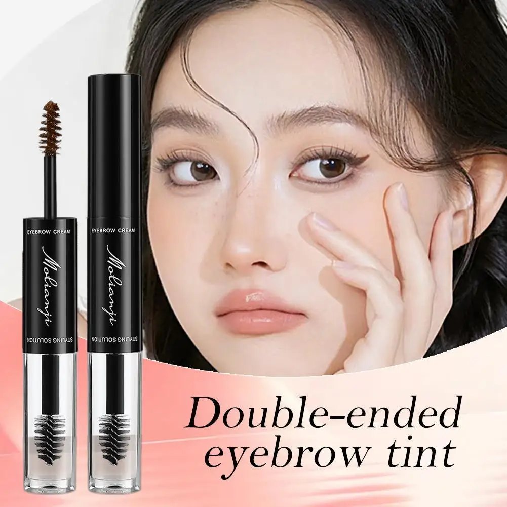 Wenkbrauwversterker Kleurstof Gel Crème Waterdicht Blijvend Sneldrogend Bruin Verven Brow Tattoo Getinte Crème Brow Makeup Tool