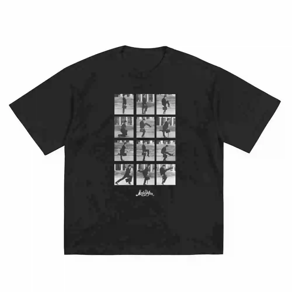 Monty Python Ministry Of Silly Walks Short Sleeve Tee 100% Cotton T-Shirt