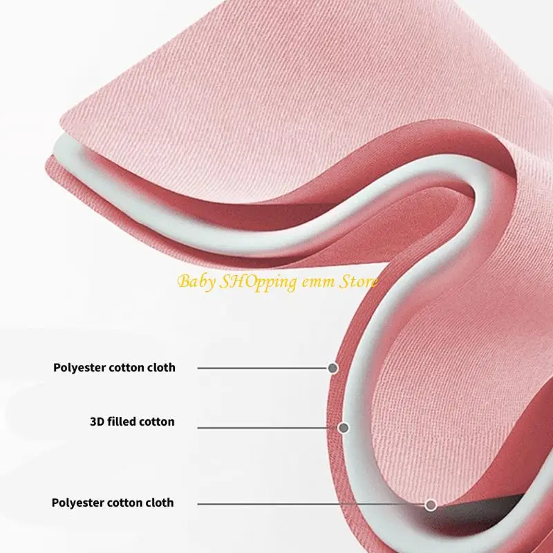 وسادة مقعد لعربات الأطفال مقاومة للصدمات 23GD للعربات القياسية، تصميم قابل للغسل في الماكينة، بطانة للكرسي مع مسند للرأس #5