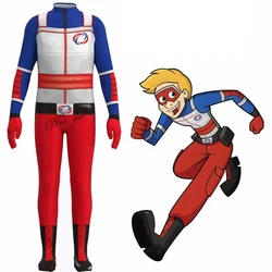 Adult Kids Henry Danger Cosplay Costume Kim Possible Jumpsuit Bodysuit Outfit Baby Boy Men Girls Women Halloween Party  Suit