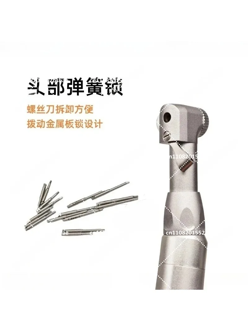 Adjustable Implant Torque Wrench 5N-35N 2.35mm Bits Contra Angle with 16 Drivers