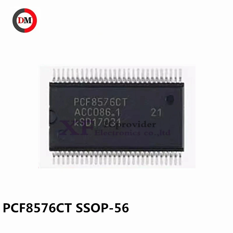 Interfaz I2C de controlador LCD, 10-100 piezas PCF8576CT SSOP-56 40 �� 4