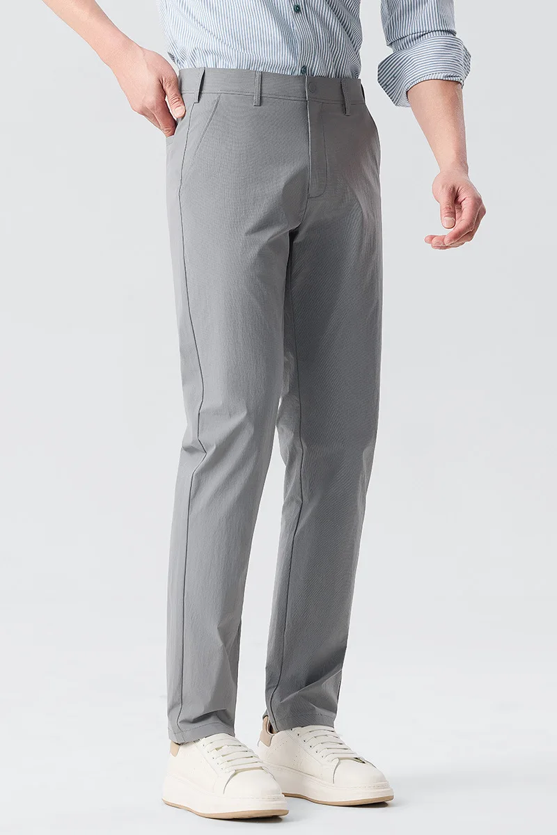 CRESTGOLF Men Golf Pants Stretch Work Dress Pants Quick Dry Lightweight Casual Comfy Trousers with Pockets