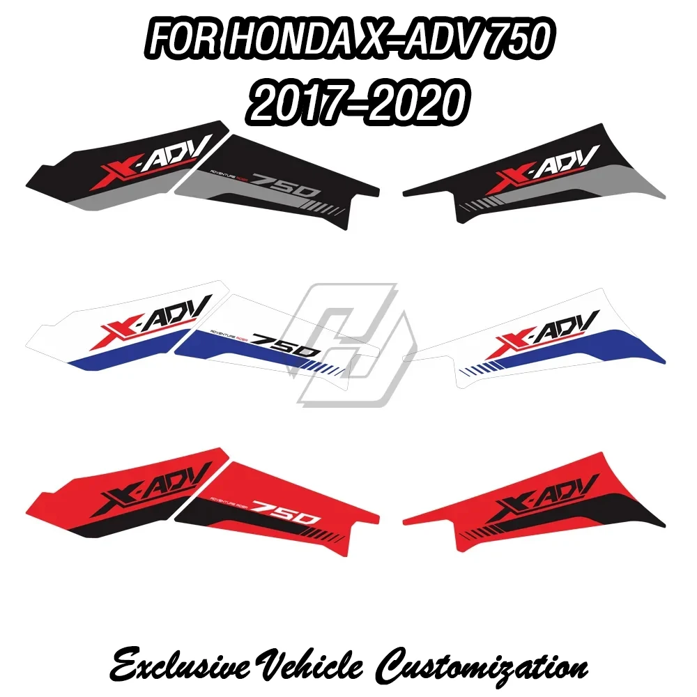 

Suitable for Honda X-ADV 750 2017-2020 Scooter PVC Black Red Blue Color Sticker