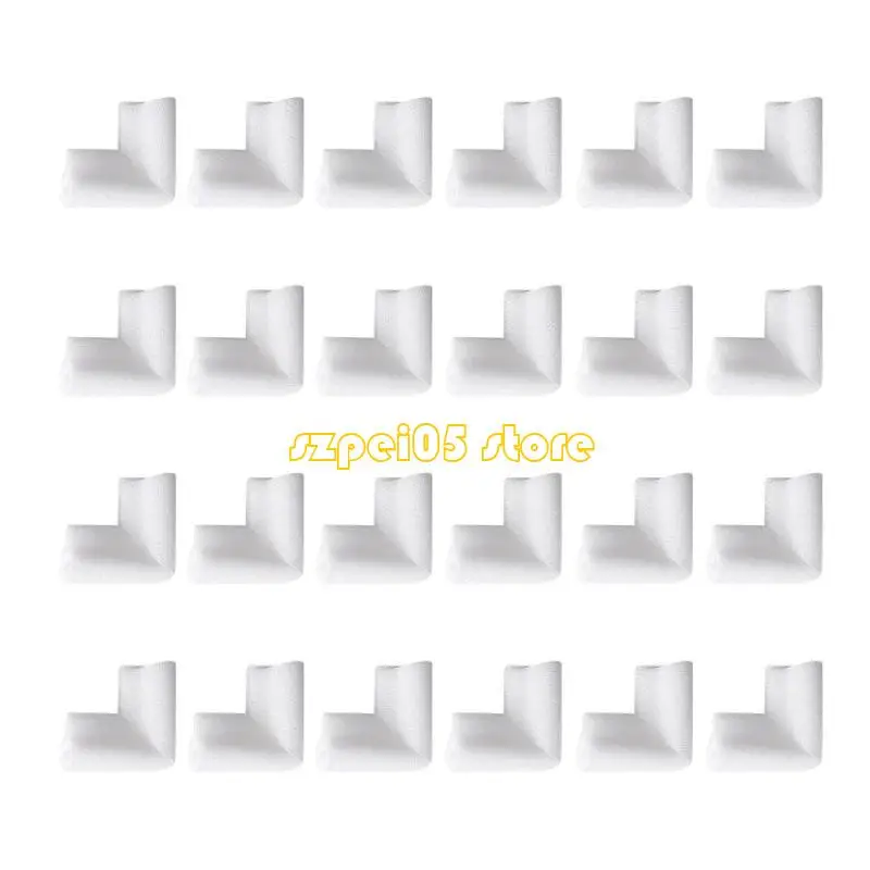 45BE 24PCS Frame Photo Photo Photo Photo Foam Corner Coushions Coushions for Shipping Moving Twiss تعزز السلامة في المنازل