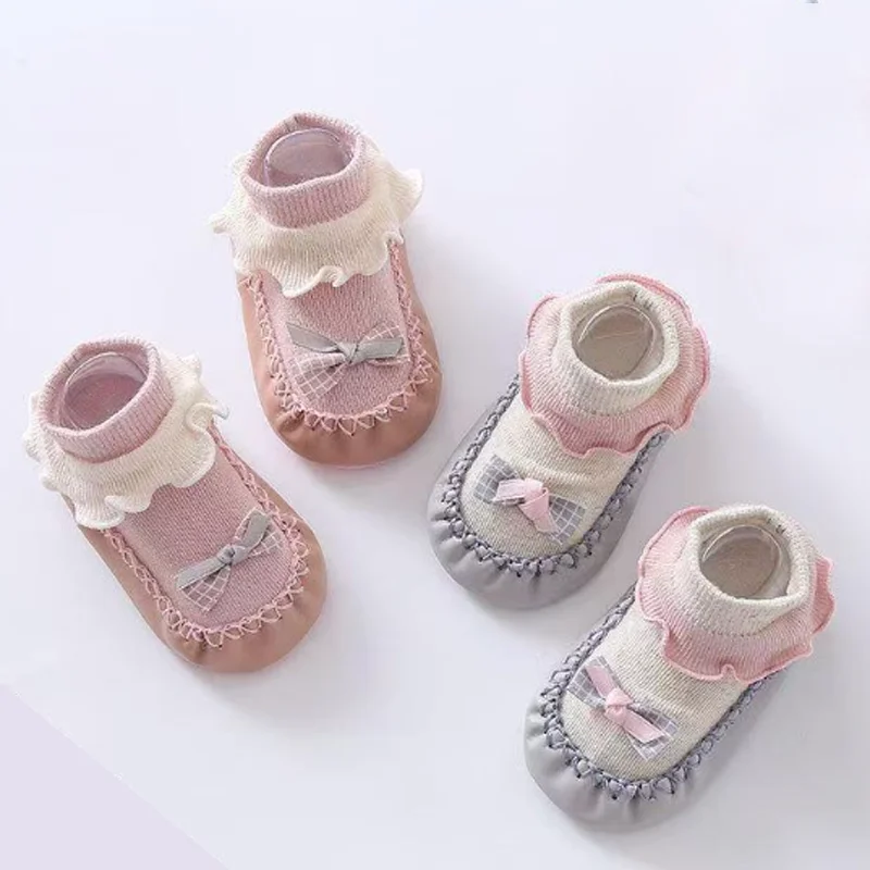 

New spring and summer girls' baby anti slip walking shoes