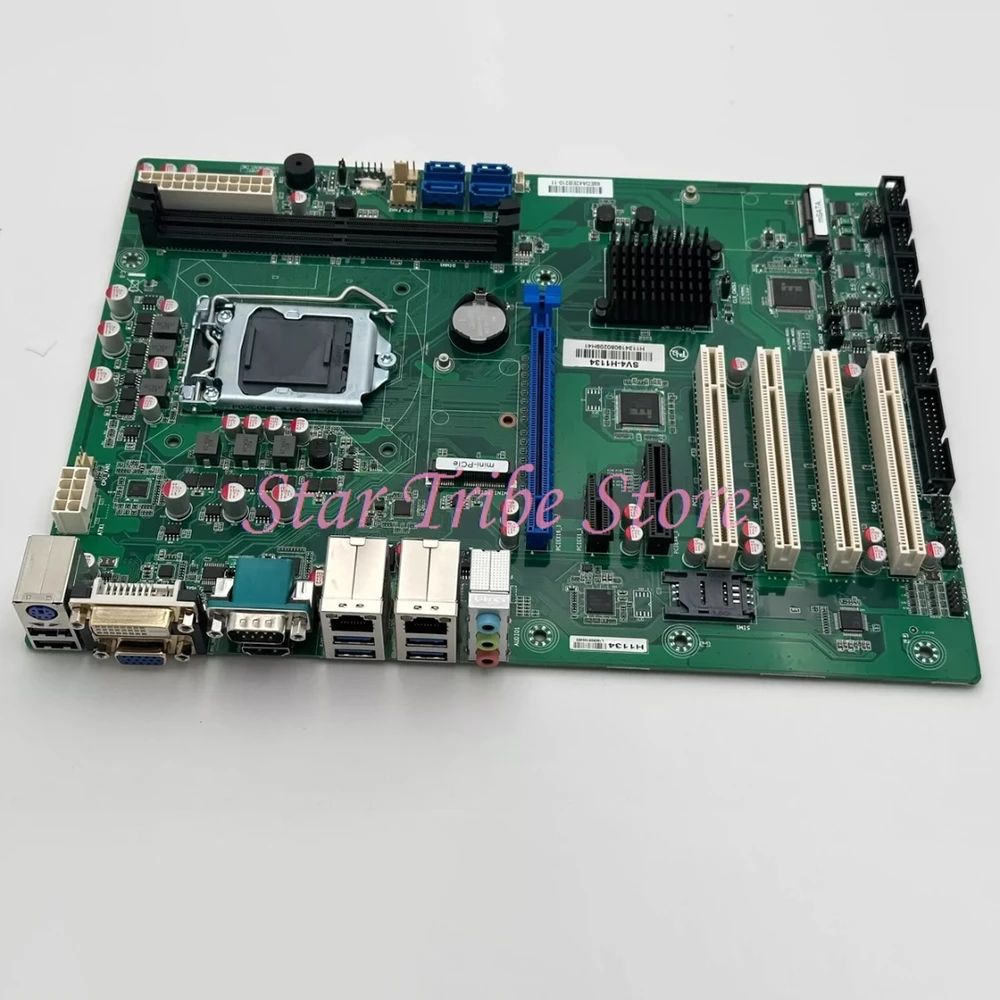 SV4-H1134 Dual Network Ports Industrial Motherboard Supports 6-7th Generation Processors H110 