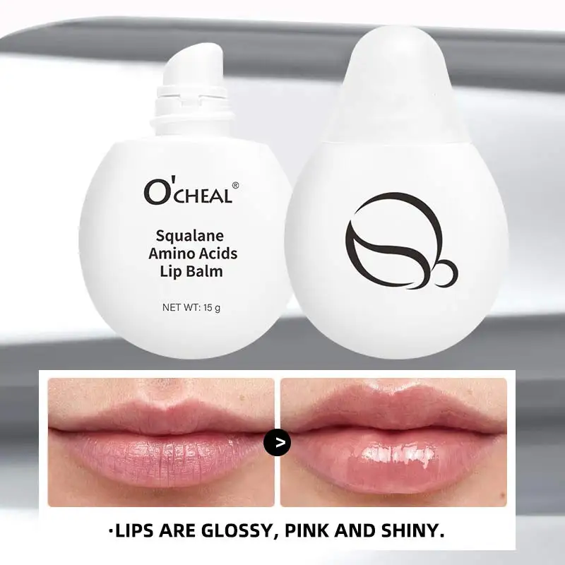 Squalane Amino Acid Lipstick Moisturize Nourish Smooth Repair Improve Lip Lines Base Lasting Lip Blam Lip Care Cross-border New