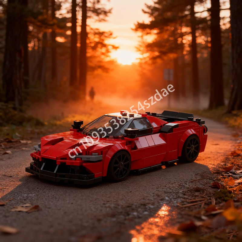 

349 шт. MOC Novitec Ferrariesd Stradale модель строительные блоки рождественские подарки архитектурная игрушка сборка творческое образование дети